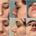 Deviated nose correction with hump reduction and tip elevation rhinoplasty